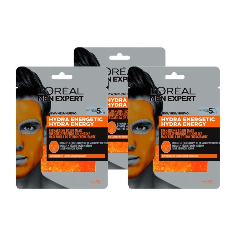 Hydra Energetic Tissue Mask 3 Pack Bundle