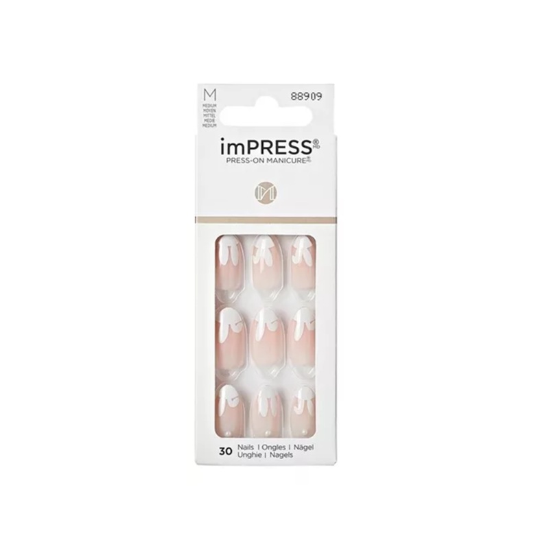 Kiss Impress 30 Medium Nails 88909 Love Grows