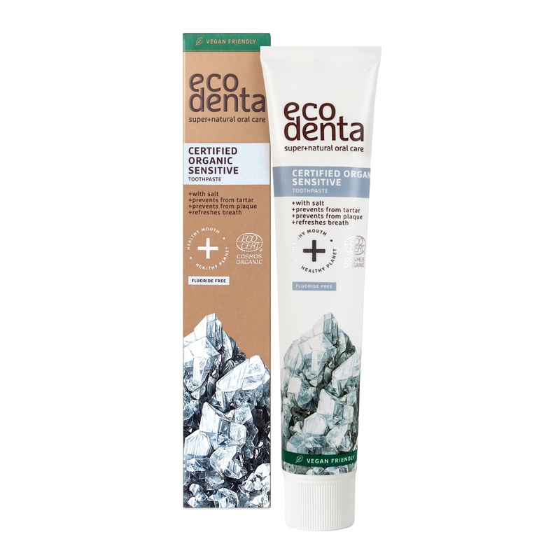 Organic Sensitivity Relief Toothpaste With Salt 75ml