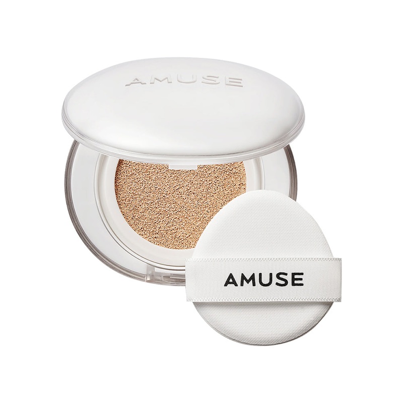 AMUSE Ceramic Skin Perfector Cushion SPF40 PA++ 15g (Original + Refill) 01 PORCELAIN