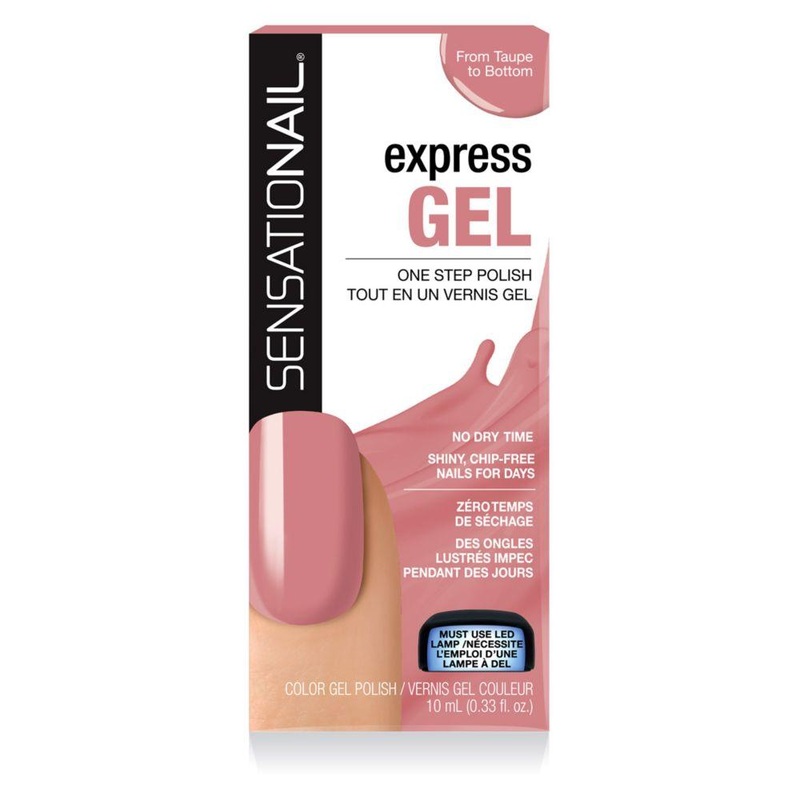 Express Gel Polish Taupe To Bottom - 10Ml