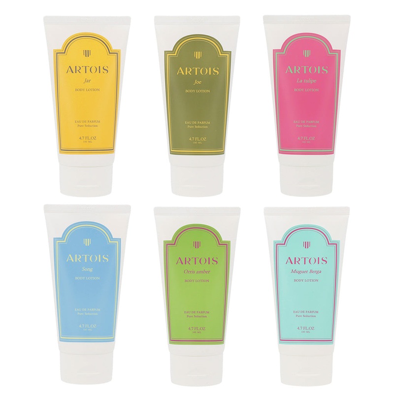ARTOIS Eau De Parfum Body Lotion 140ml (6 types) Jar