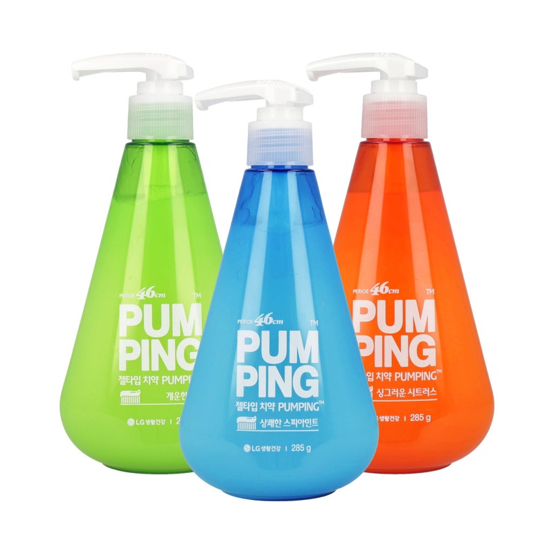 PERIOE Pumping Gel Type Toothpaste 3types Cool Mint