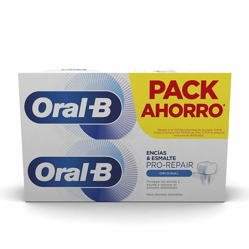 Toothpaste Oral-B Encas & Esmalte Pro-Repair (2 x 75 ml)