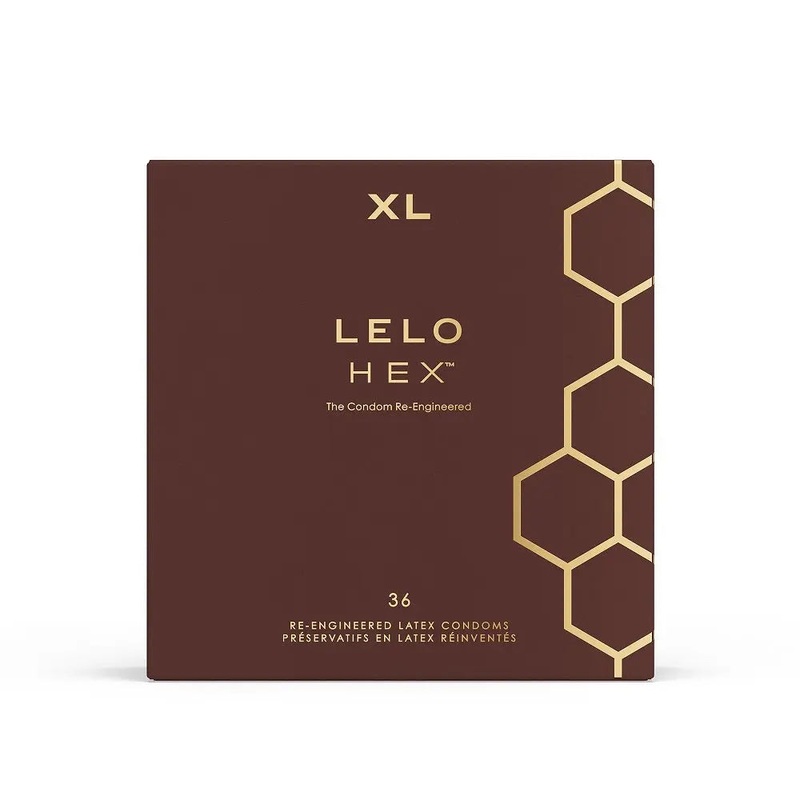 LELO HEX Condoms Respect XL 36 pack (5% VAT)