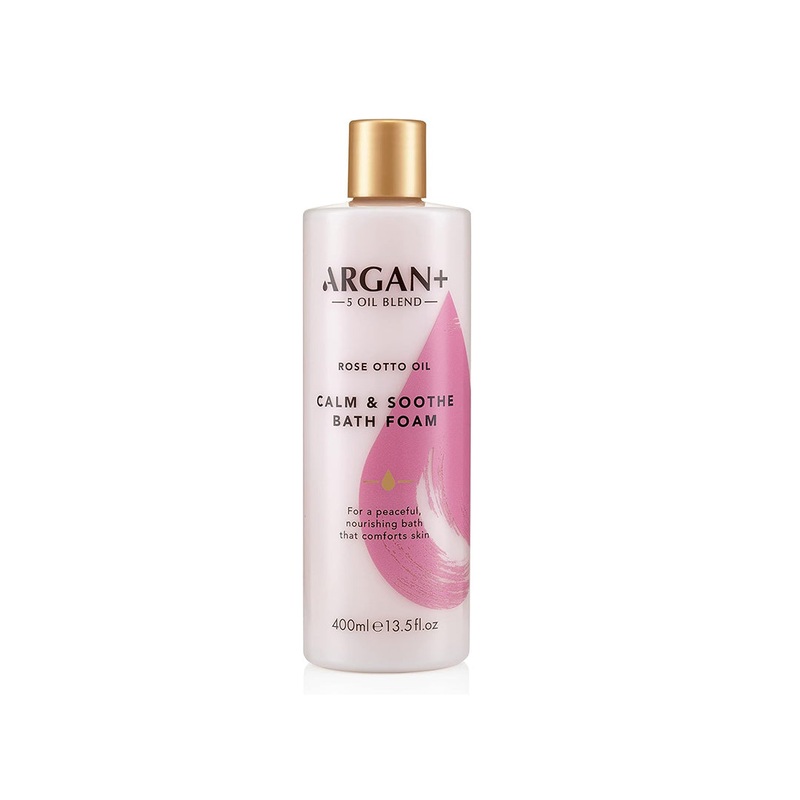Argan + Rose Otto Oil Calm & Soothe Bath Foam 400ml