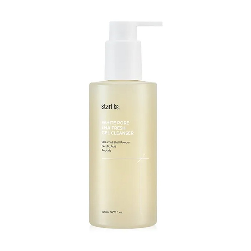 starlike White Pore LHA Fresh Gel Cleanser 200ml