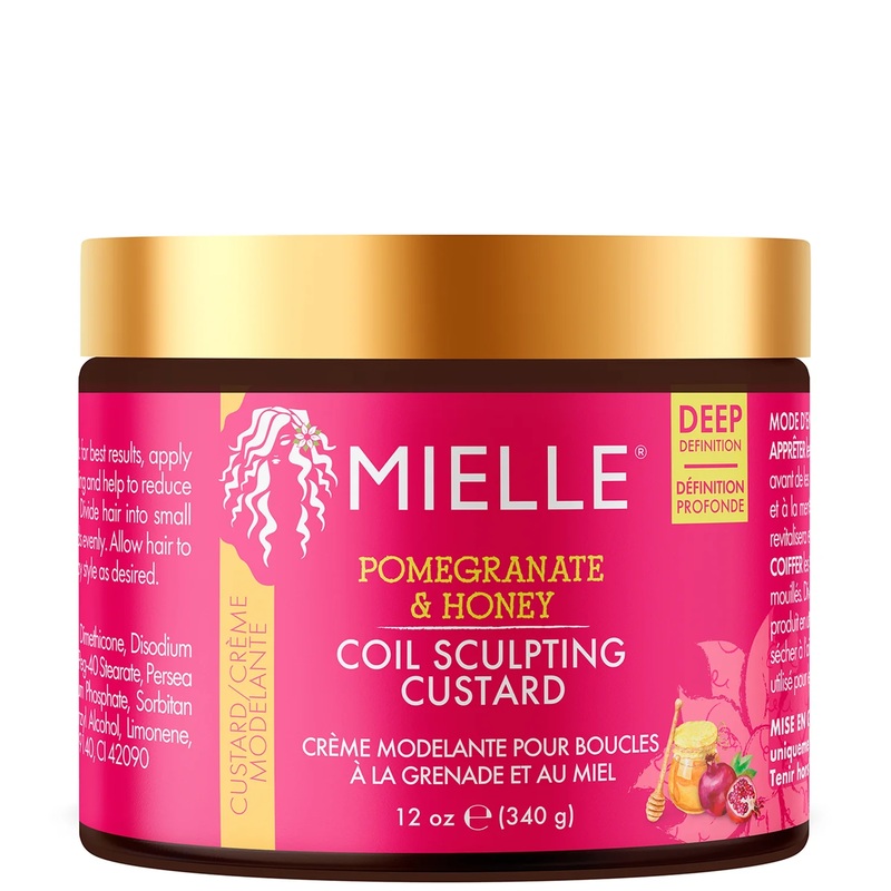 Mielle Organics Pomegranateand Honey Coil Sculpting Custard 340g