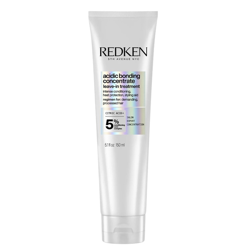 Redken Acidic Bonding Concentrate Leave-In Treatment, Bond Repair for Damaged Hair with Heat Protection 150ml