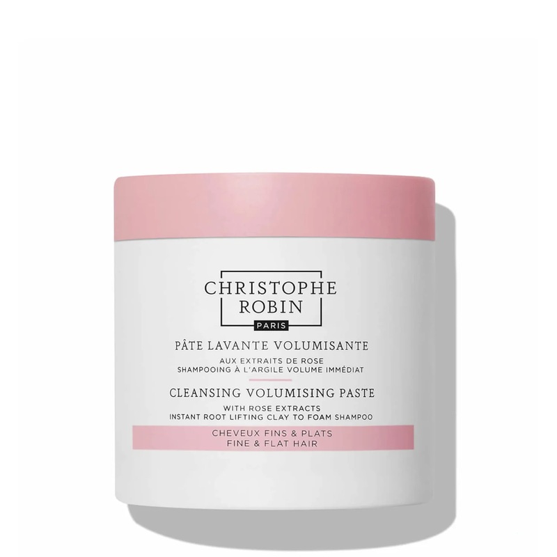 Christophe Robin Cleansing Volumising Paste with Pure Rassoul Clay and Rose 250ml