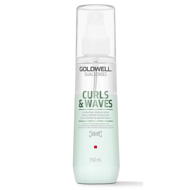 Goldwell Dualsenses Curls And Waves Hydrating Serum Spray, Reactivate Limp Curls And Waves, With Heat Protection 150ml