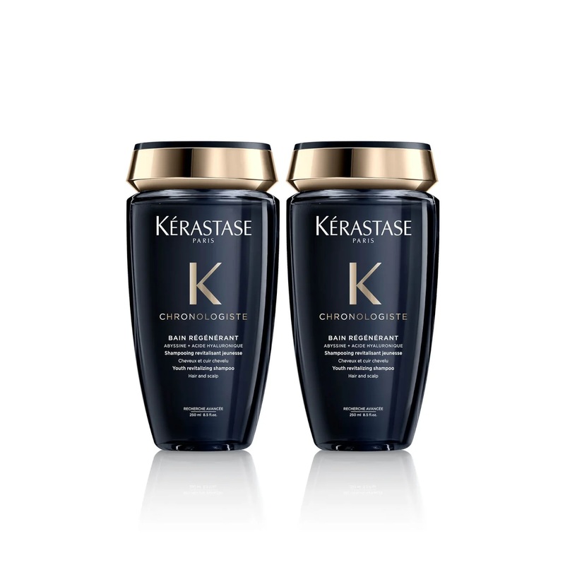 Krastase Chronologiste Youth Revitalising Bain Regenerant Shampoo 250ml Duo