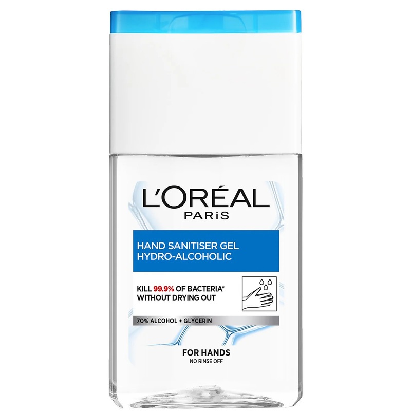 L'Oral Paris Antibacterial 70% Alcohol Hand Sanitiser Gel 125ml