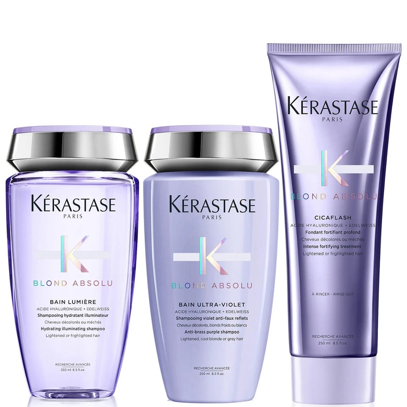 Krastase Blond Absolu Shine, Strength and Neutralising Trio