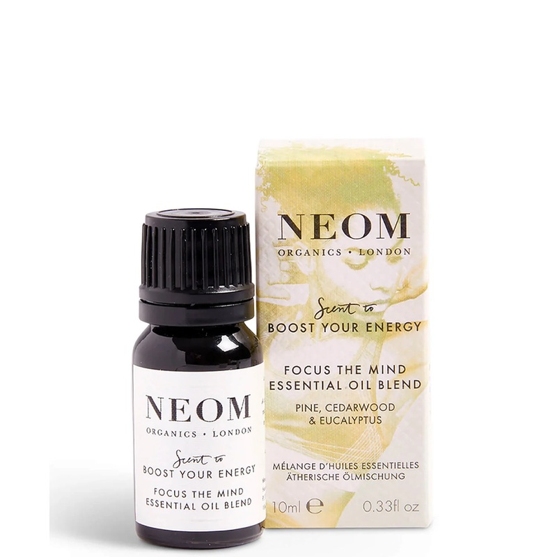 NEOM Wellbeing Focus the Mind Essential Oil Blend 10ml