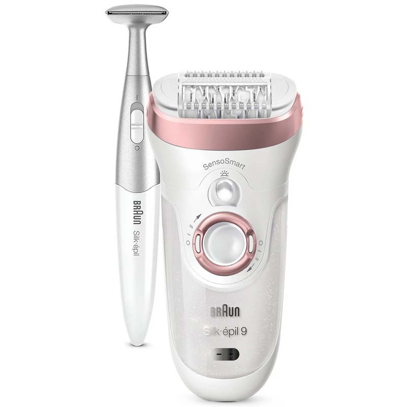 Braun Silk-pil 9 9/980 Epilator, White/Rose Gold