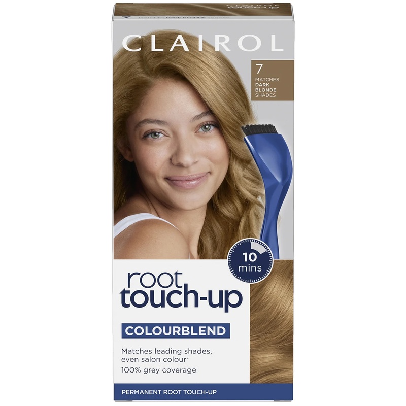 Clairol Root Touch-Up Permanent Hair Dye Long-lasting Intensifying Colour with Full Coverage 30ml (Various Shades)