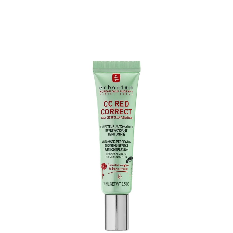 Erborian CC Red Correct - Colour Correcting Anti-Redness Cream With Soothing Effect SPF25 Travel Size 15ml