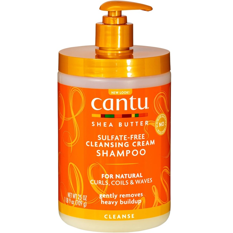 Cantu Shea Butter for Natural Hair Cleansing Cream Shampoo  Salon Size 25 oz