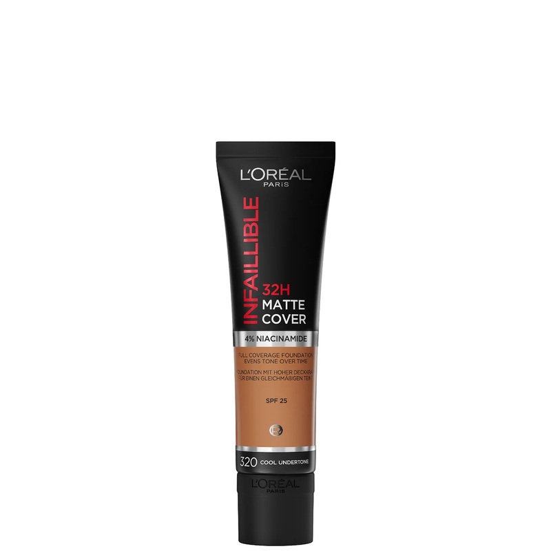 L'Oral Paris Infallible 32hr Matte Cover Foundation 30ml (Various Shades)
