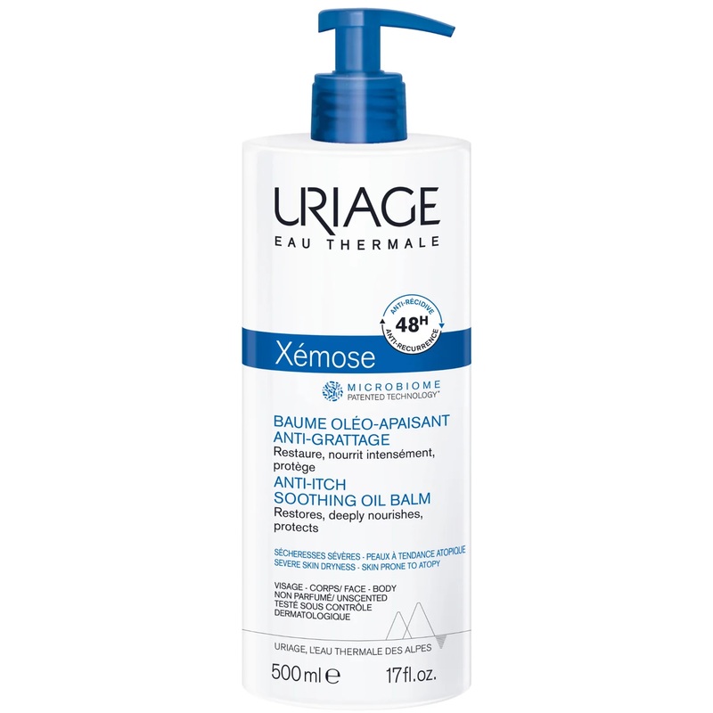 Uriage Xmose Anti-Itch Soothing Oil Balm 500ml