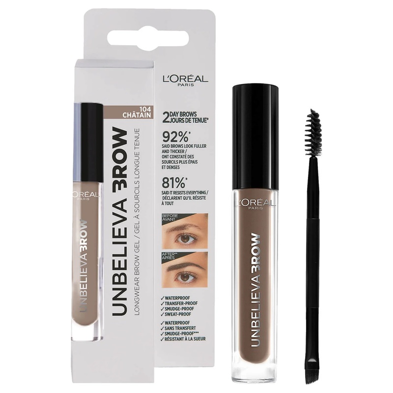 L'Oral Paris Unbelievabrow Long-Lasting Brow Gel 3.4ml (Various Shades)