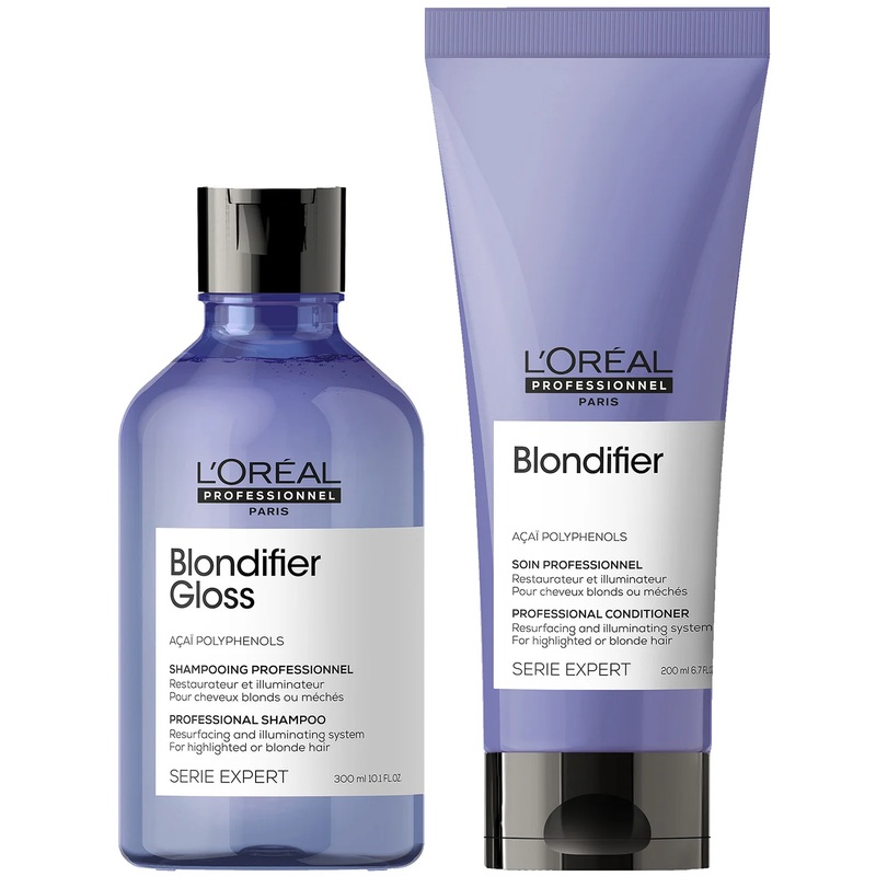 L'Oral Professionnel Serie Expert Blondifier Gloss Shampoo and Conditioner Duo