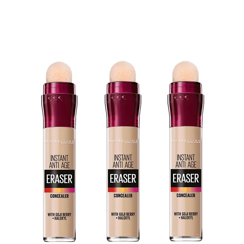 Maybelline Eraser Eye Concealer Light x 3 (Worth 29.97)