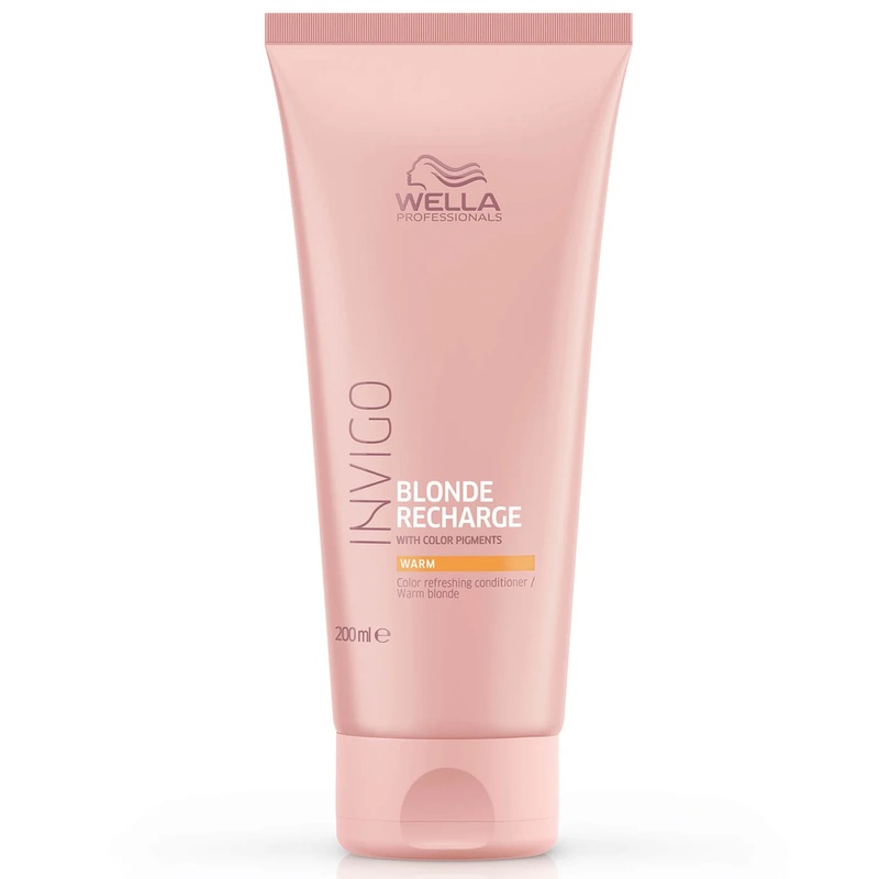 Wella Professionals Care INVIGO Blonde Recharge Color Refreshing Conditioner - Warm Blonde 200ml