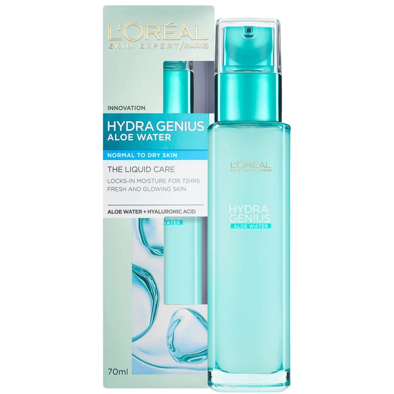 L'Oral Paris Hydra Genius Liquid Care Moisturiser Normal Dry Skin 70ml