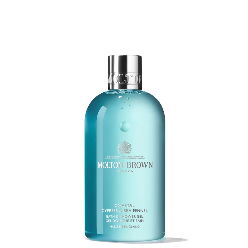 Molton Brown Coastal Cypress and Sea Fennel Bath and Shower Gel 300ml