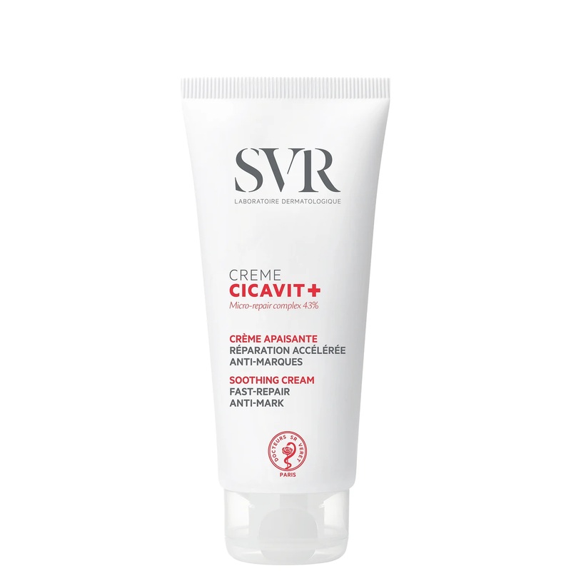 SVR CICAVIT+ SOS Scar & Wound Healing Cream for Damaged, Sensitised Skin, Nappy Rash, Chicken Pox, Grazes, Cuts, All Ages, 100ml