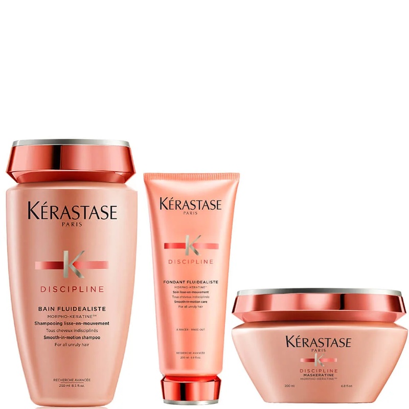Krastase Discipline Shampoo, Conditioner and Hair Mask