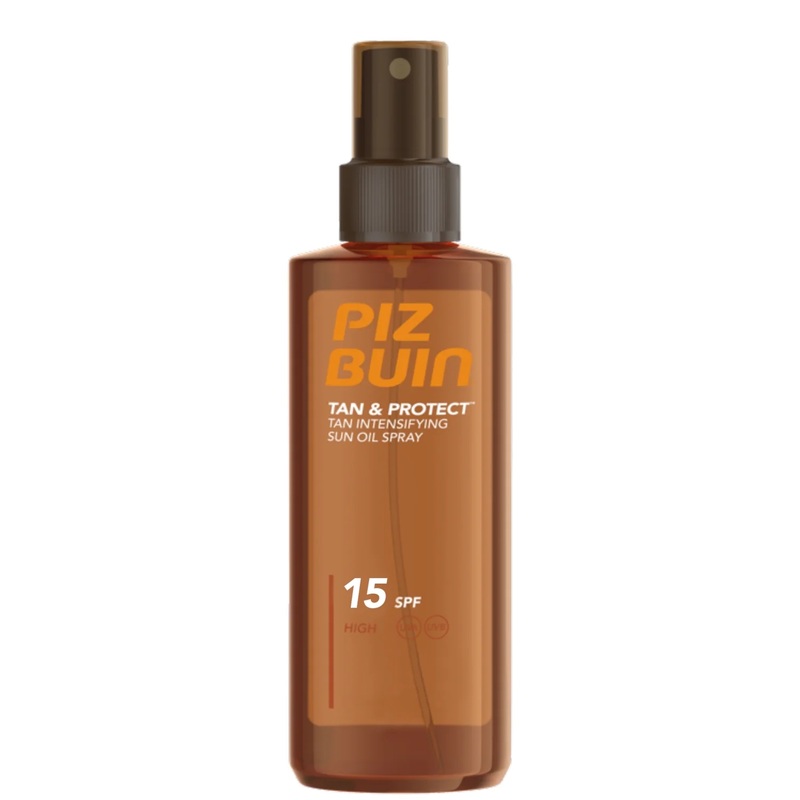 Piz Buin Tan & Protect Tan Intensifying Sun Oil Spray - Medium SPF15 150ml
