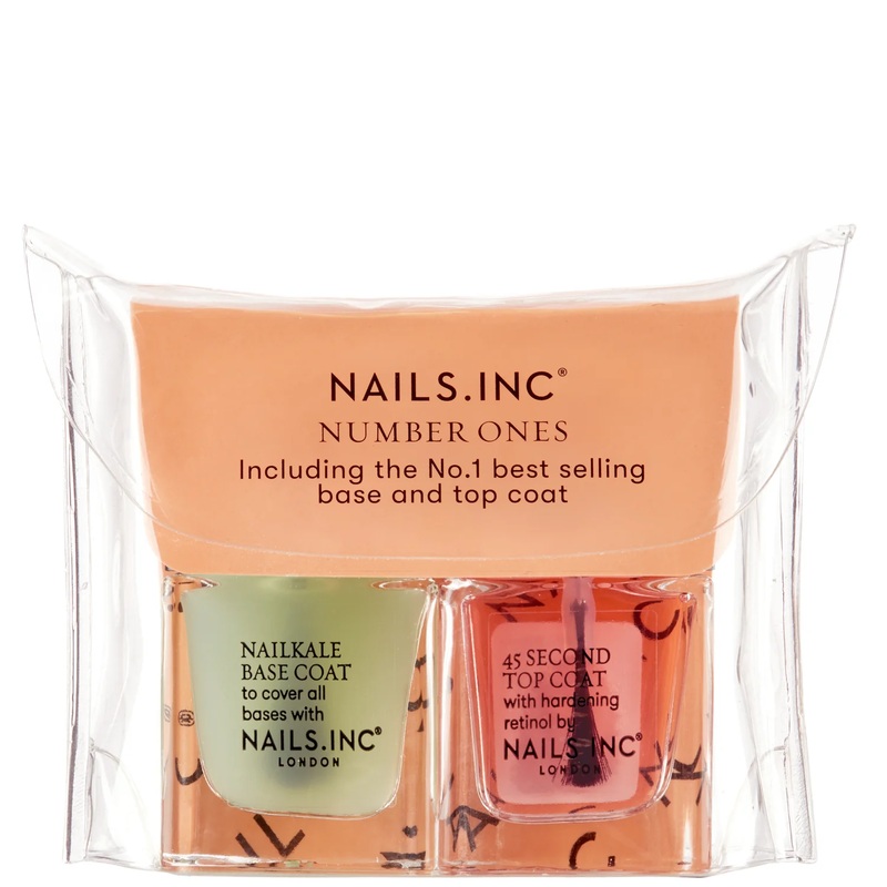 nails inc. Number 1's Base and Top Coat Duo 2 x 5ml