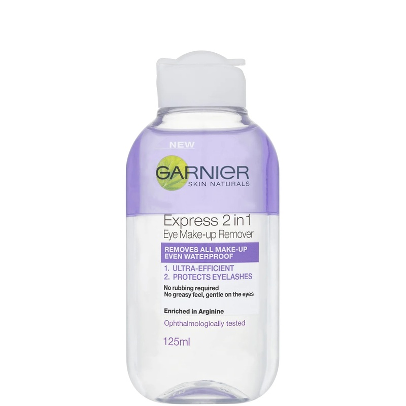 Garnier Skin Naturals 2-in-1 Eye Make-Up Remover (125ml)