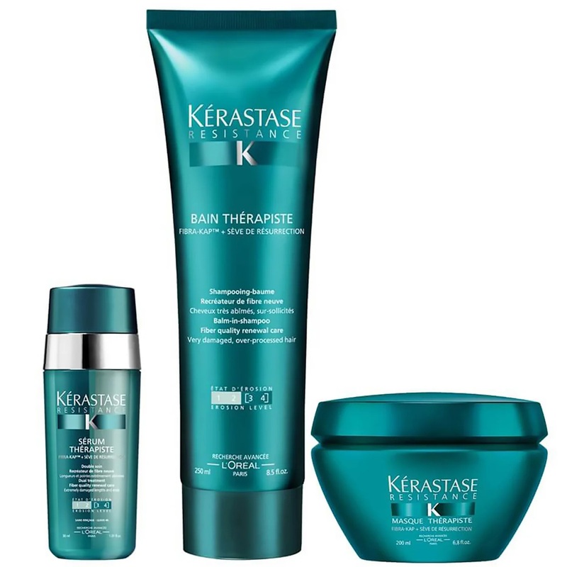 Krastase Resistance Therapiste Shampoo, Masque and Serum Trio