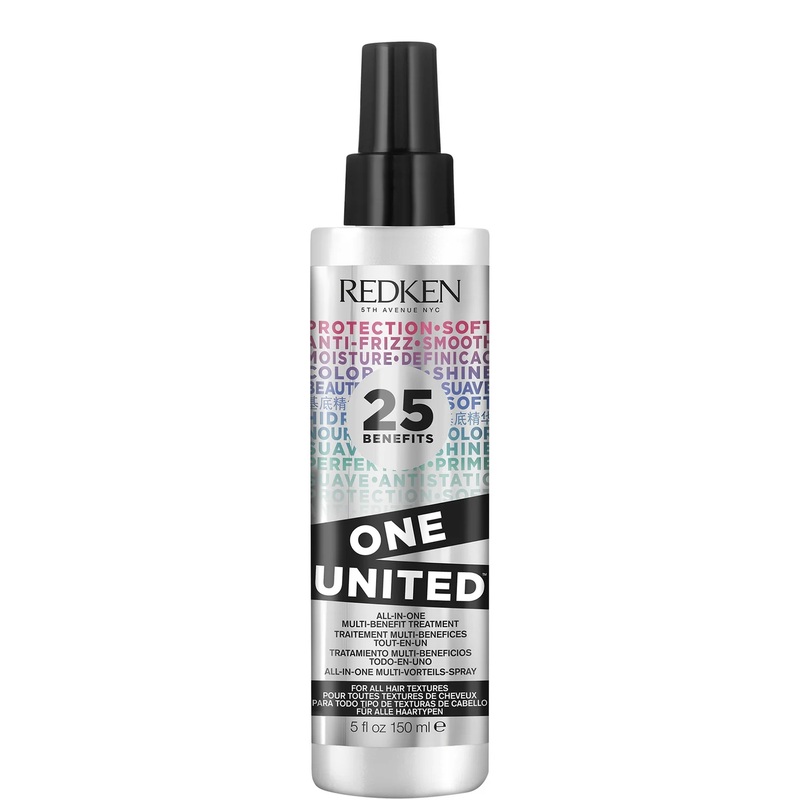 Redken One United Multi-Benefit Treatment Spray, 25 Benefits, Heat Protection, Detangling and Conditioning 150ml