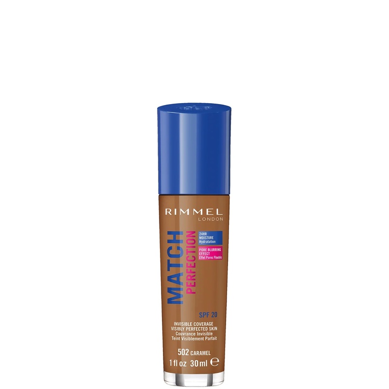 Rimmel London SPF 20 Match Perfection Foundation 30ml (Various Shades)