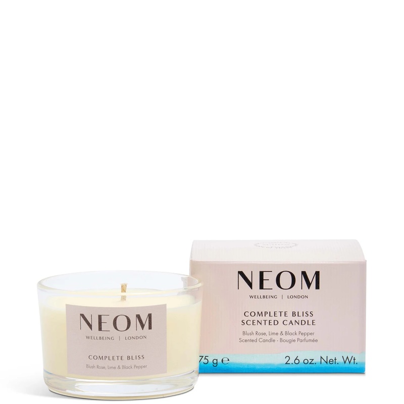 NEOM Wellbeing Complete Bliss Travel Scented Candle