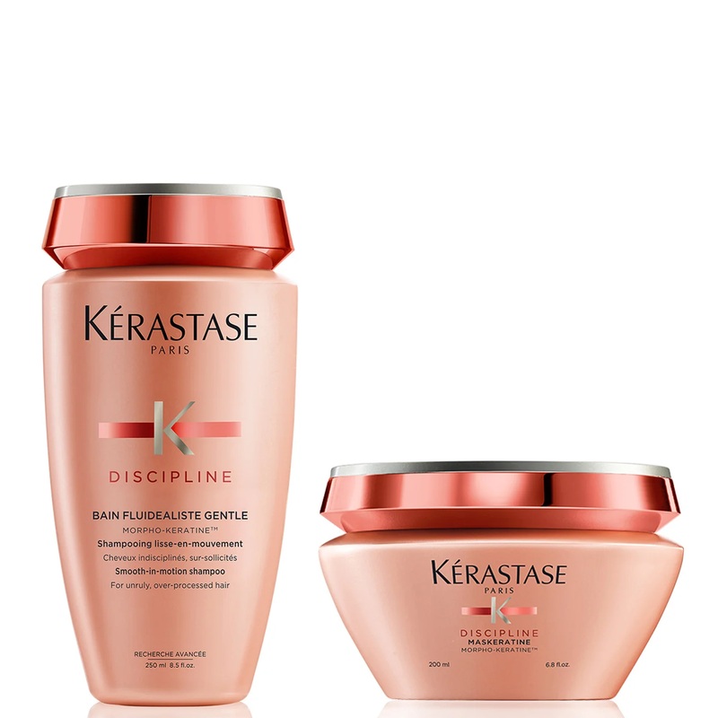 Krastase Discipline Bain Fluidealiste (250ml) and Maskeratine (200ml)