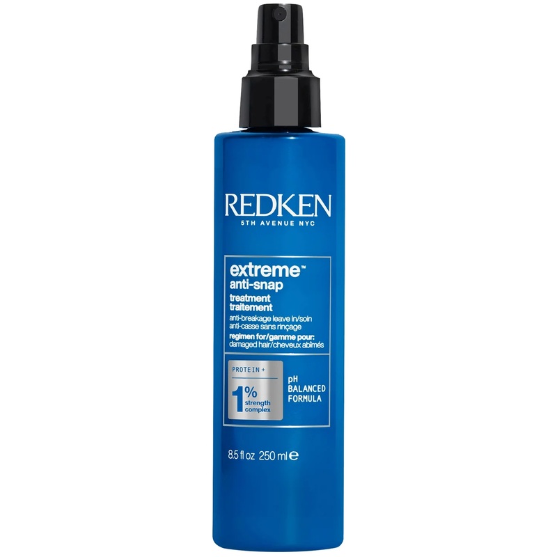 Redken Extreme Anti-Snap Leave-In Treatment for Damaged Hair, Reduce Appearance of Split Ends, with Protein 250ml